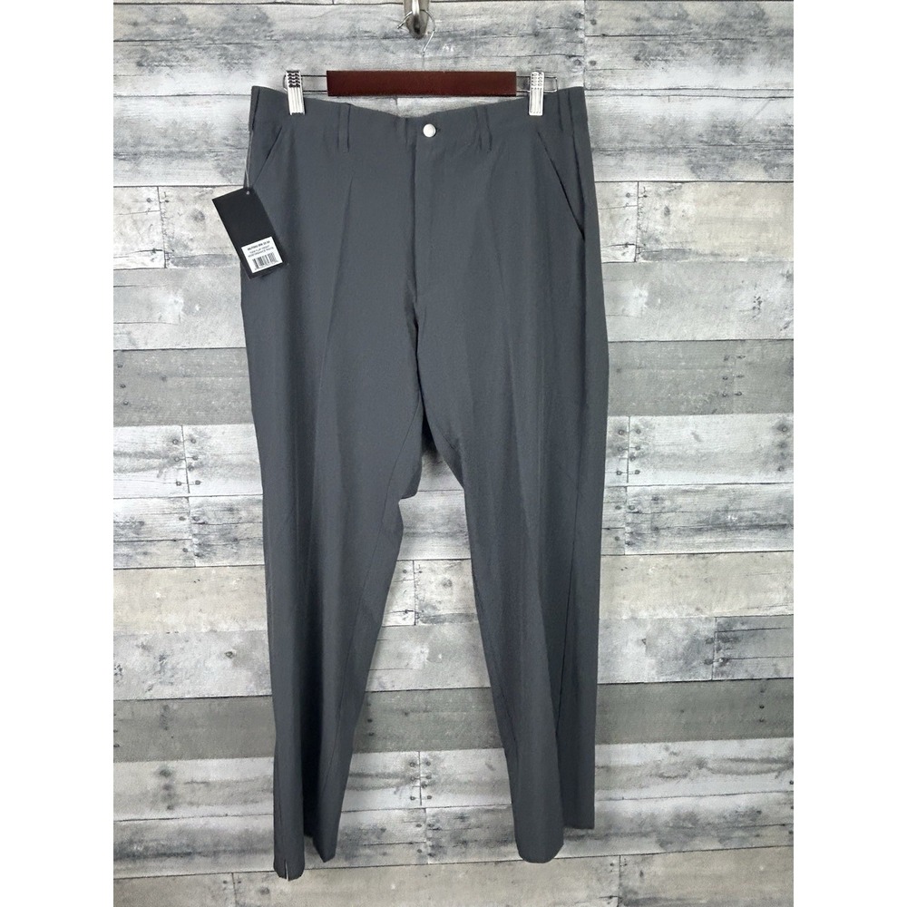 TGW The Golf Warehouse Men's Flat Front Gray Performance Pants 33x30